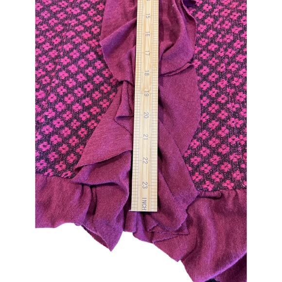 Lulumari Wool Blend Flounce Vest Women's Size S Whimsygoth, Steampunk, Fairy - Picture 10 of 10